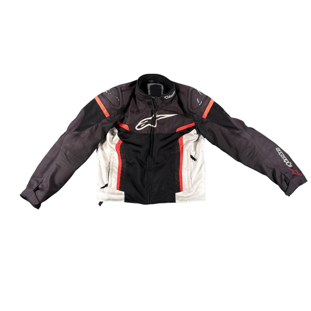 Alpinestars T-GP Plus R v2 Air Jacket Mens Large Black Red Mesh Motorcycle Gear